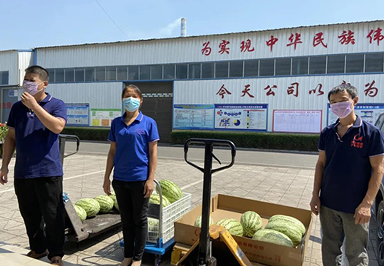 华体会在线官网集团组织开展夏日送清凉系列活动